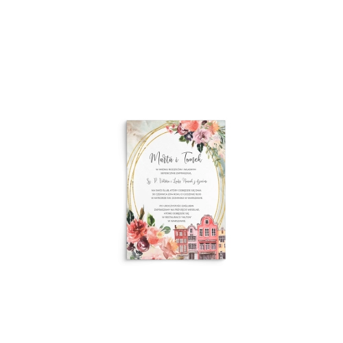 Zaproszenia ślubne Spring Love - Motyw 5