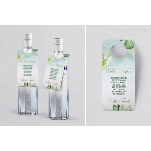 Zawieszka na alkohol oczko Tropical Motyw 3