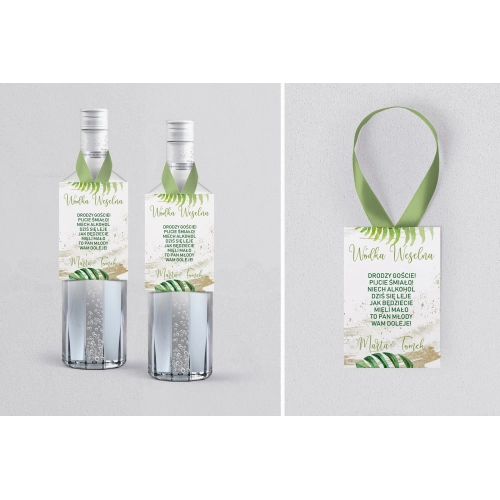 Zawieszka na alkohol Tropical - Motyw 1