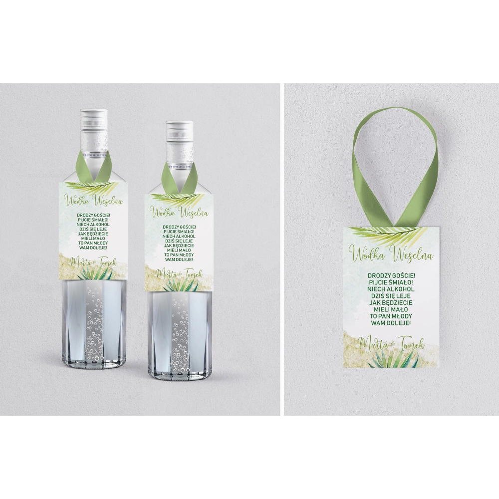 Zawieszka na alkohol Tropical - Motyw 4