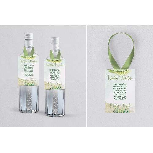 Zawieszka na alkohol Tropical - Motyw 4