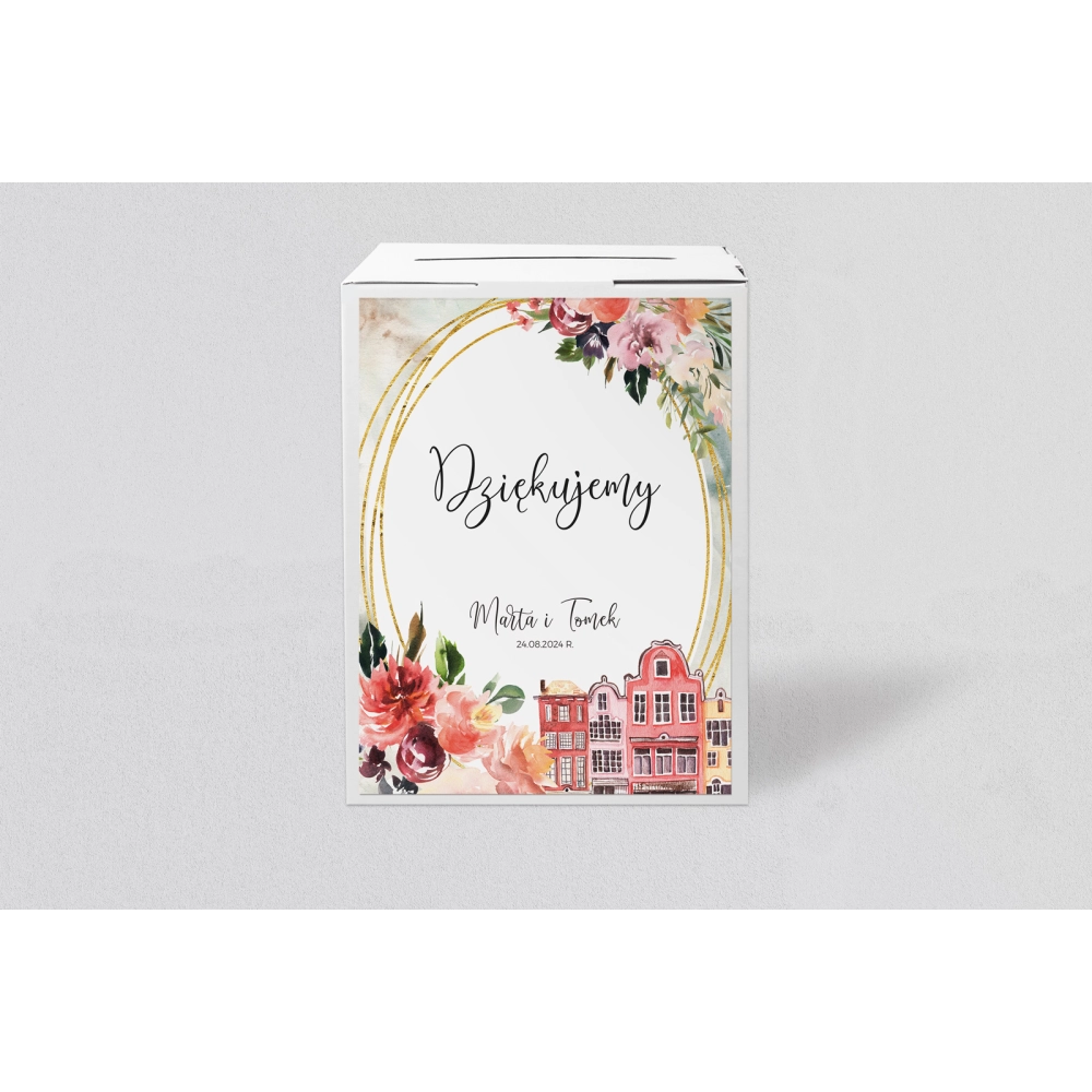 Pudełko na koperty i&nbsp;pieniądze Spring Love Motyw 5