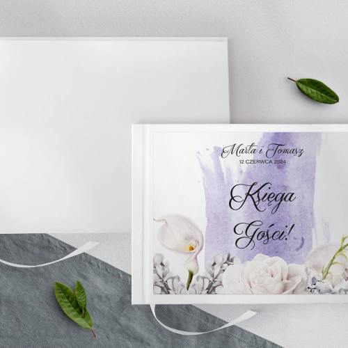 Księga Gości Weselnych Charlotte Motyw 2