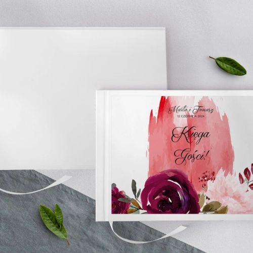 Księga Gości Weselnych Charlotte Motyw 3