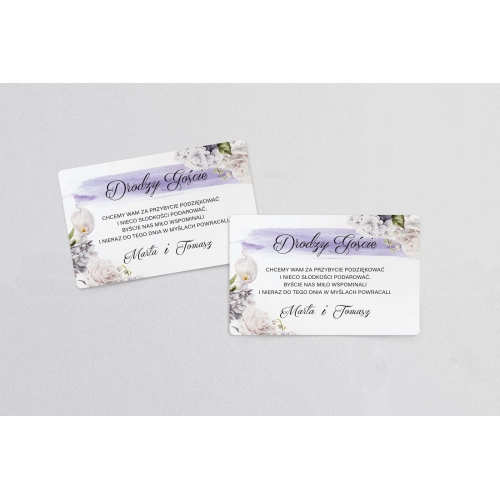 Naklejki na ciasto weselne Charlotte Motyw 2