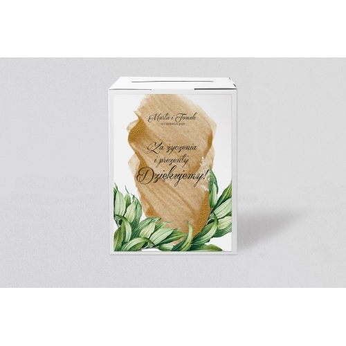 Pudełko na koperty i pieniądze Charlotte Motyw 1