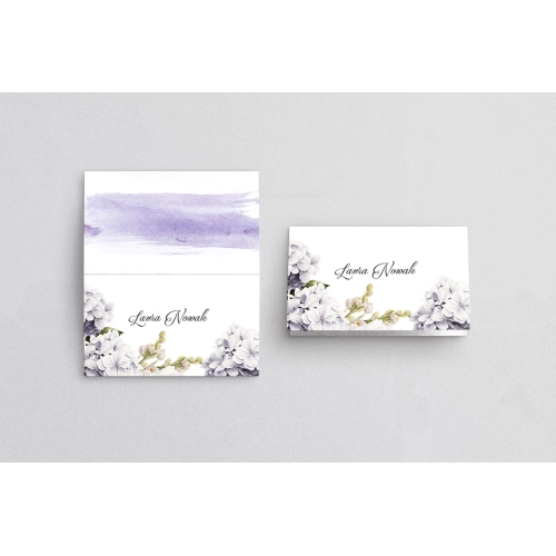 Winietki ślubne składane Charlotte - Motyw 2