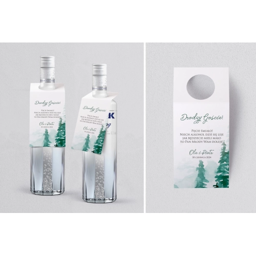 Zawieszka na alkohol oczko Gaja Motyw 3