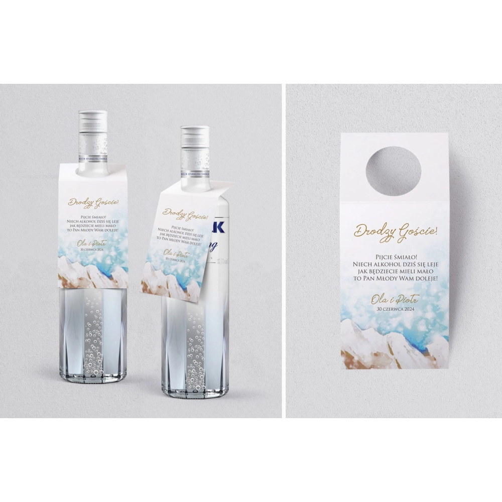 Zawieszka na alkohol oczko Gaja Motyw 7