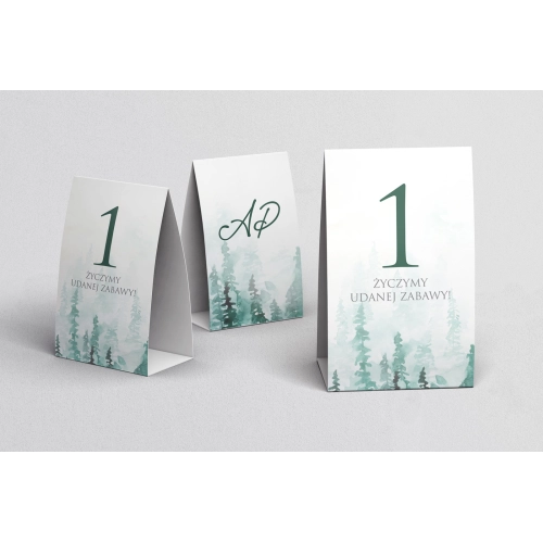 Numerki na stół Gaja Motyw 3