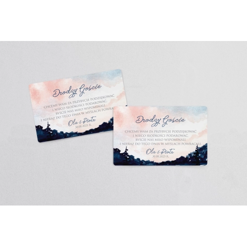 Naklejki na ciasto weselne Gaja Motyw 2