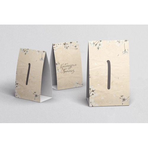 Numerki na stół Old Fashion Motyw 2