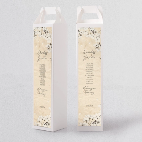 Pudełko na alkohol Old Fashion Motyw 2