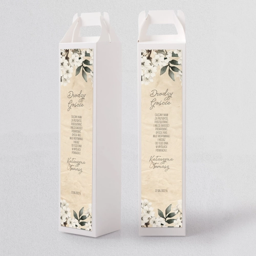 Pudełko na alkohol Old Fashion Motyw 3