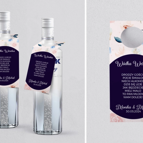 Zawieszka na alkohol oczko Wildflowers Motyw 2