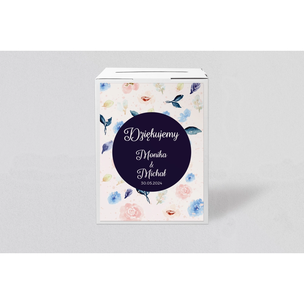 Pudełko na koperty i&nbsp;pieniądze Wildflowers Motyw 2