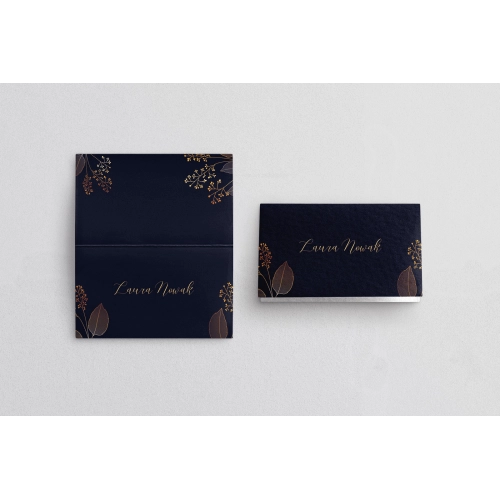 Winietki ślubne składane Goldish - Motyw 1