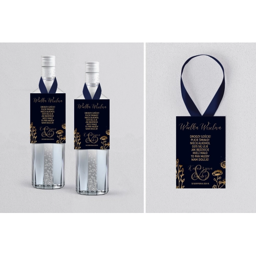 Zawieszka na alkohol Goldish - Motyw 2