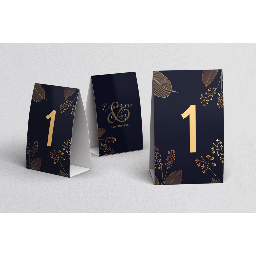 Numerki na stół Goldish Motyw 1