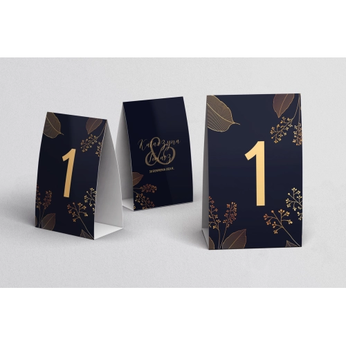 Numerki na stół Goldish Motyw 1