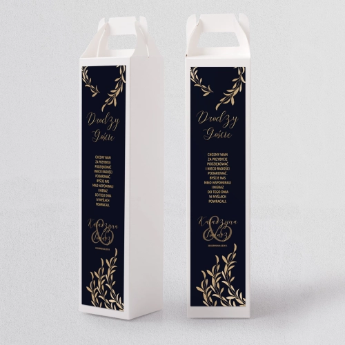 Pudełko na alkohol Goldish Motyw 3