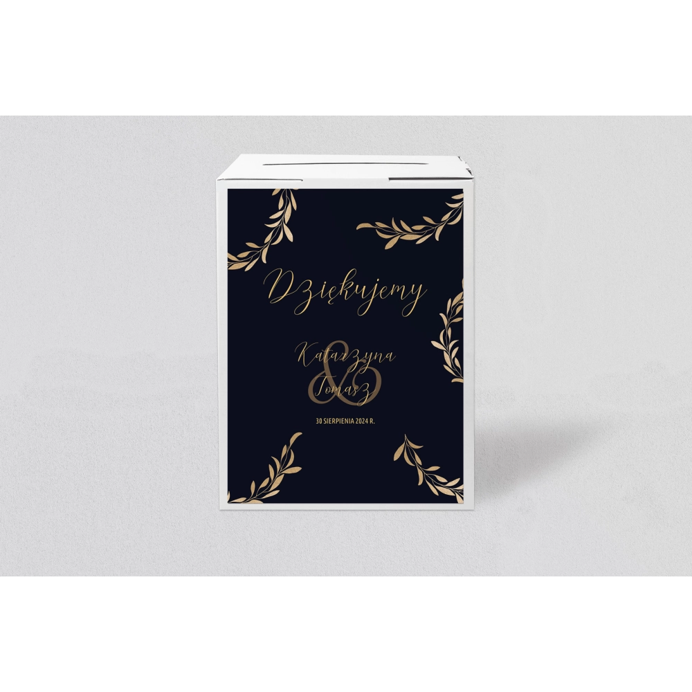 Pudełko na koperty i&nbsp;pieniądze Goldish Motyw 3