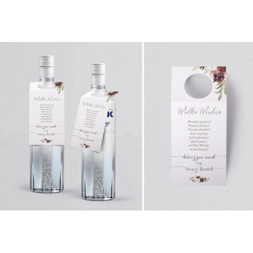 Zawieszka na alkohol oczko PasteLove Motyw 3