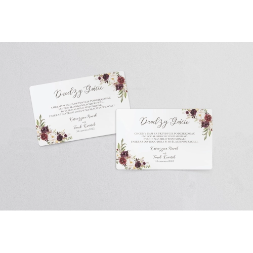 Naklejki na ciasto weselne PasteLove Motyw 3