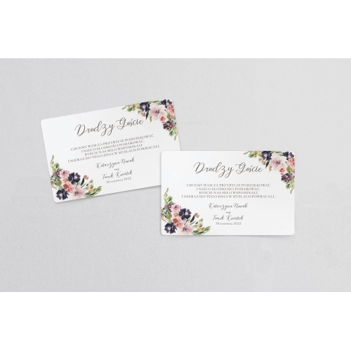 Naklejki na ciasto weselne PasteLove Motyw 4