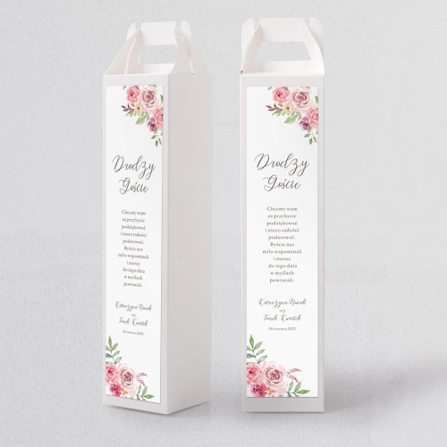 Pudełko na alkohol PasteLove Motyw 2