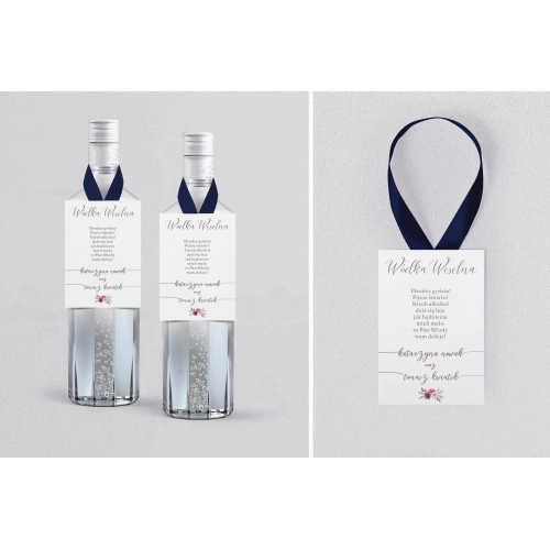 Zawieszka na alkohol PasteLove - Motyw 1