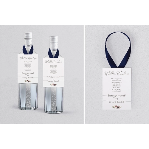 Zawieszka na alkohol PasteLove - Motyw 3