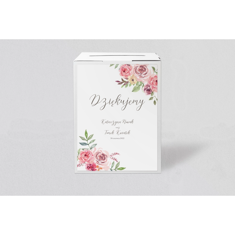 Pudełko na koperty i&nbsp;pieniądze PasteLove Motyw 2