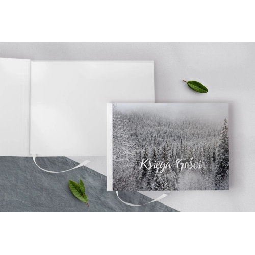 Księga Gości Weselnych Forest - Motyw 4