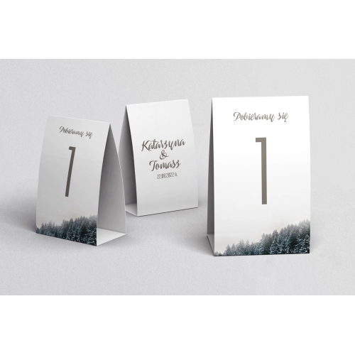 Numerki na stół Forset - Motyw 4