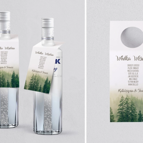 Zawieszka na alkohol oczko Forest - Motyw 1