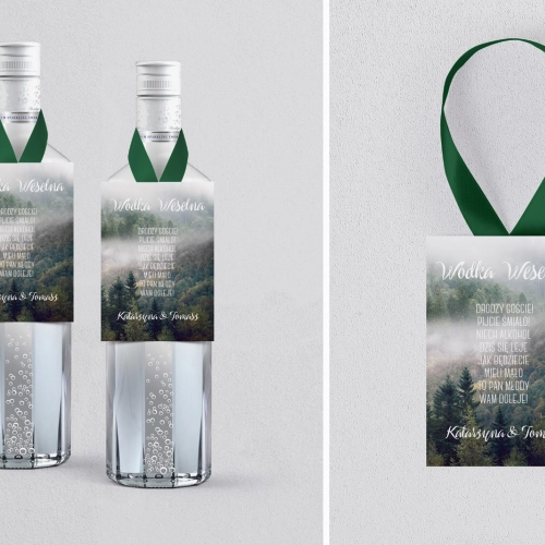 Zawieszka na alkohol Forest - Motyw 2