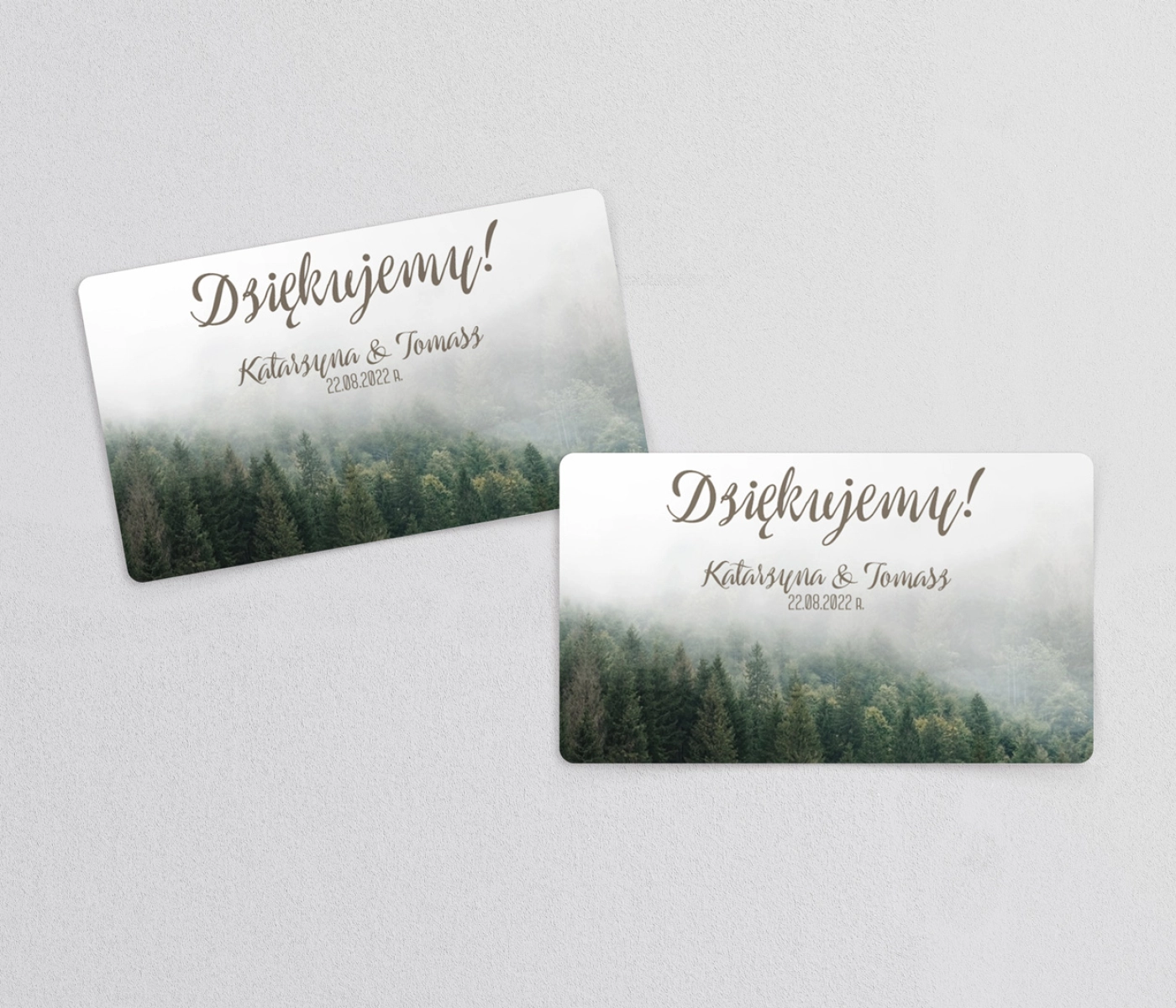 Naklejki na słoiczki weselne Forest - Arkusz 21 szt - Motyw 2