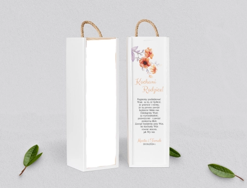 Skrzynka dla Rodziców - SNW Biała Sweet Love Motyw 6