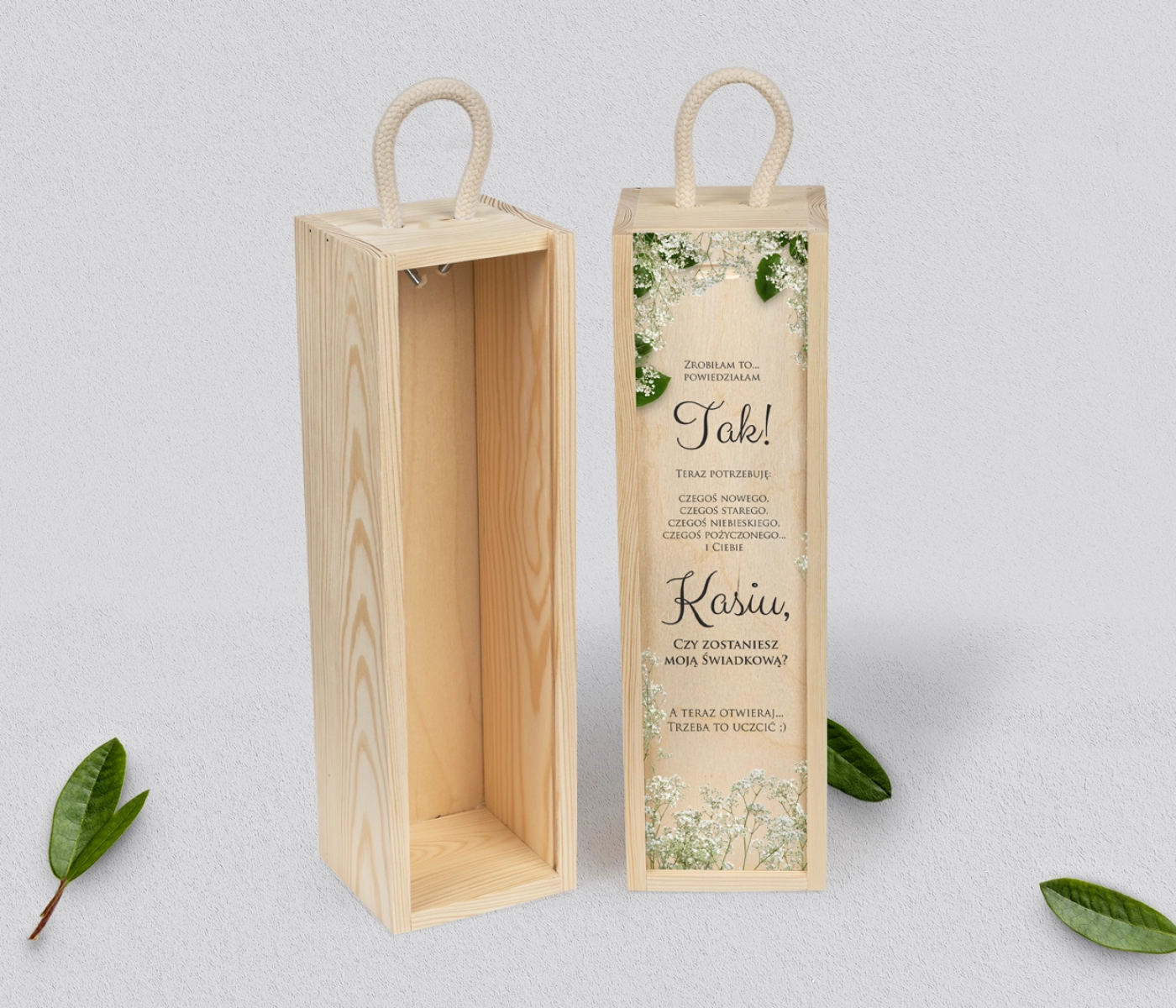 Prośba o Świadkowanie - SNW naturalna Soft Motyw 7