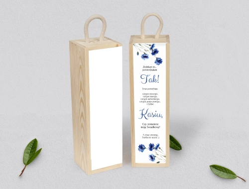 Prośba o Świadkowanie - SNW Akryl naturalna Sweet Love Motyw 1