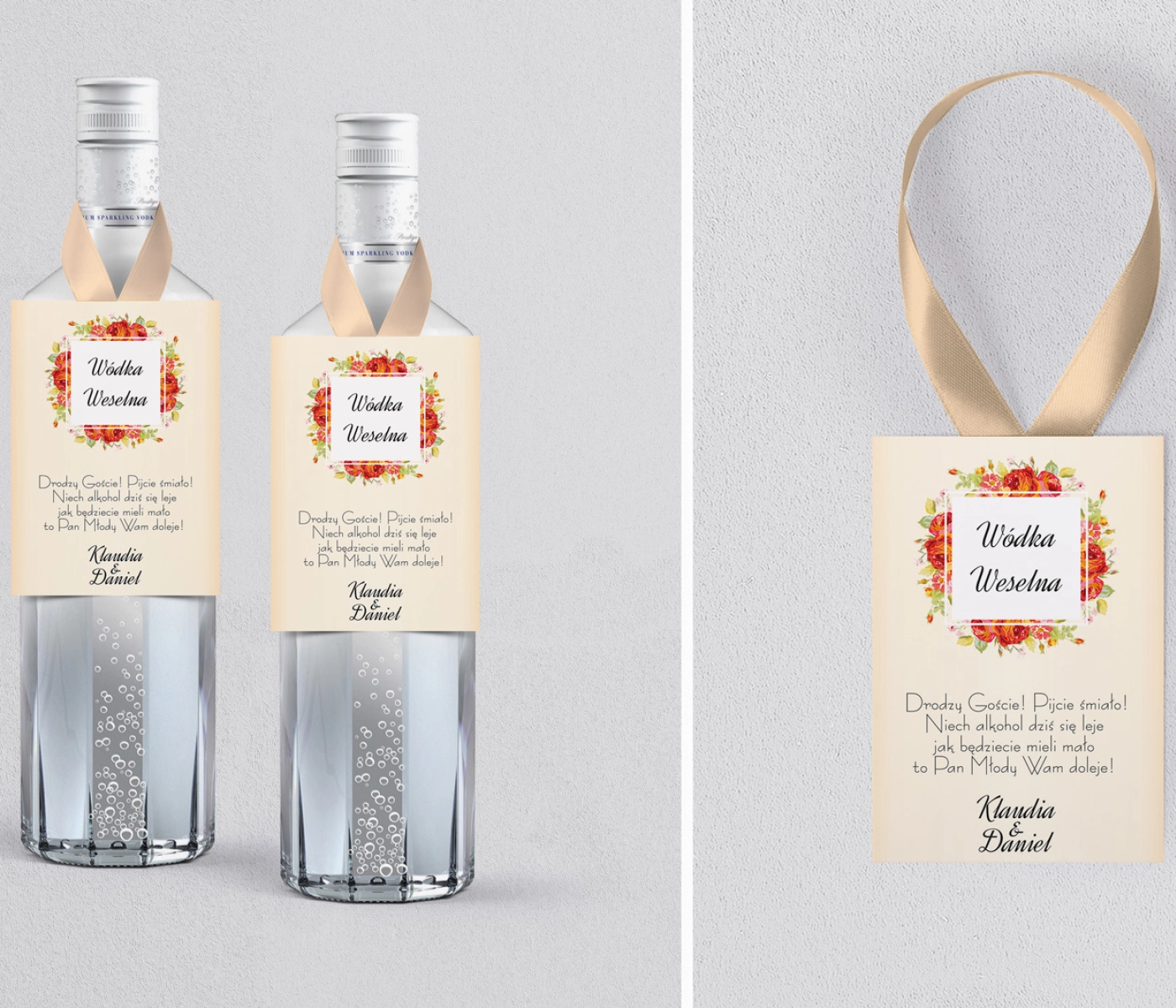 Zawieszka na alkohol Love Motyw 14