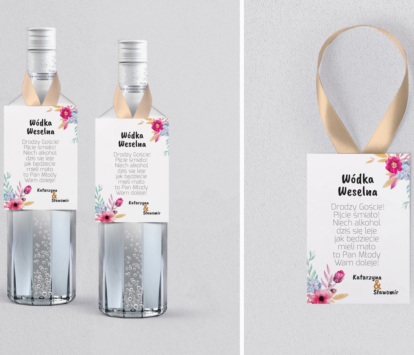 Zawieszka na alkohol Bubiety Motyw 4