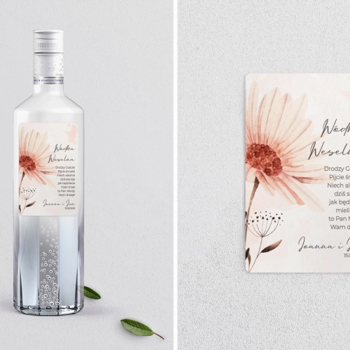 Naklejki na alkohol - Natalie motyw 1