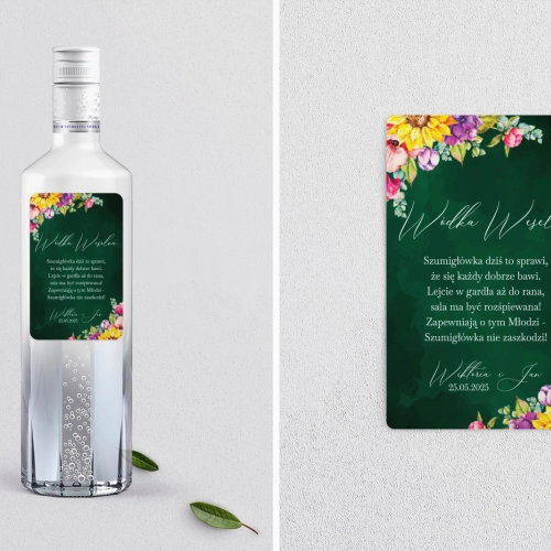 Naklejki na alkohol - Colorful Paradise