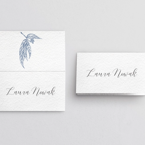 Winietki ślubne składane Papers Motyw 3