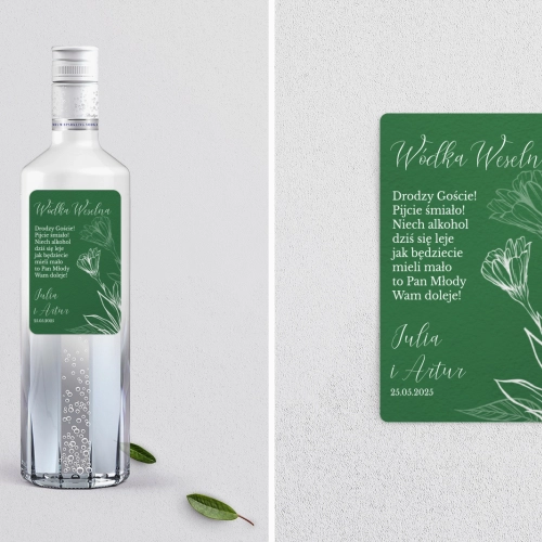 Naklejki na alkohol - Papers Motyw 1