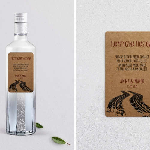 Naklejki na alkohol - Trip Motyw 2