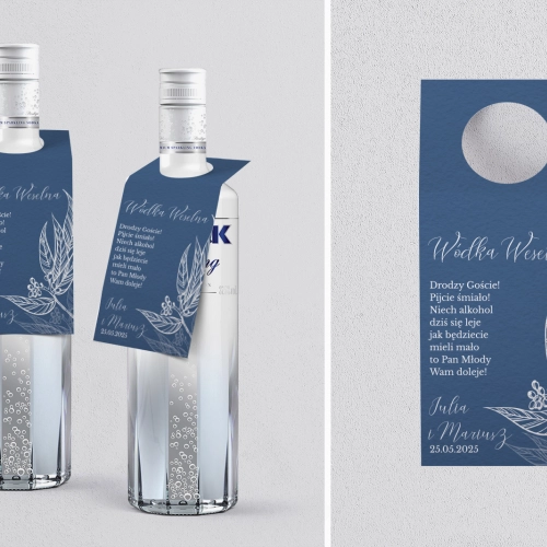 Zawieszka na alkohol oczko Papers Motyw 3