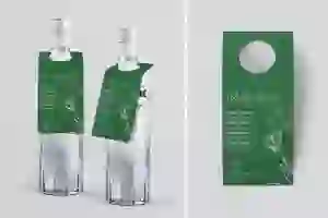 Zawieszka na alkohol oczko Papers - Motyw 1